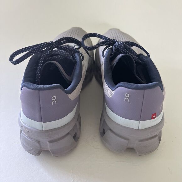 ON Running Cloud Women's Size 9 Cloudmonster Pearl/Arctic Purple Shoes - Picture 6 of 8